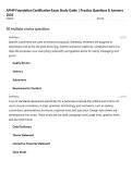 APMP Foundation Certification Exam Study Guide &vert; Practice Questions & Answers 2026