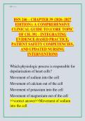 BSN 246 - Chapter 39 &lpar;2026&sol;2027 Edition&rpar;&colon; Comprehensive Clinical Guide to Cardiac Dysrhythmias &ndash; Evidence-Based Practice&comma; Patient Safety&comma; and Updated Nursing Interventions
