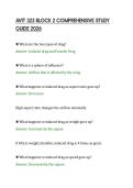 AVIT 323 BLOCK 2 COMPREHENSIVE STUDY &NewLine;GUIDE 2026 