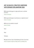 AVIT 323 BLOCK 2 PRACTICE QUESTIONS &NewLine;WITH DETAILED EXPLANATIONS 2026 