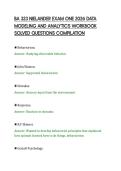 BA 323 EXAM 2 2026 BUSINESS DECISION &NewLine;MAKING REVIEW QUESTIONS ANSWERS &NewLine;VERIFIED GUIDE