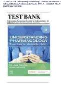 Updated Latest 2026 2027 Test Bank For Understanding Pharmacology Essentials For Medication Safety 3rd Edition By Linda E Workman And Daniel R LaCharity Complete Questions And Answers Comprehensive Nursing Pharmacology Drug Therapy Medication Safety Clini