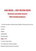 NAO Book &plus; Test Review Book &lpar;Latest 2026&sol;2027 Update&rpar; Complete Questions and Guide Answers&comma; 100&percnt; Verified Graded A&plus;
