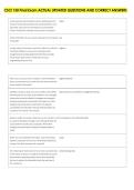 CSCI 150 Final Exam ACTUAL UPDATED QUESTIONS AND CORRECT ANSWERS 