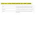 CSE 331 Exam 1 ACTUAL UPDATED QUESTIONS AND CORRECT ANSWERS 