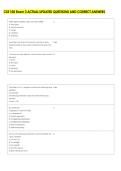 CSE 100 Exam 3 ACTUAL UPDATED QUESTIONS AND CORRECT ANSWERS