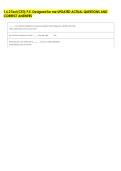 1&period;6&period;2 Test &lpar;CST&rpar;&colon; P&period;E&period; Designed for me UPDATED ACTUAL QUESTIONS AND &NewLine;CORRECT ANSWERS 