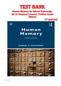 Human Memory Test Bank &lpar;4th Ed&rpar;&colon; 1&comma;000&plus; Q&A on Encoding&comma; Retrieval&comma; Amnesia & Neuroscience