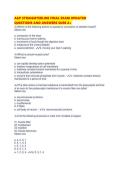 A&P STRAIGHTERLINE FINAL EXAM UPDATED&NewLine;QUESTIONS AND ANSWERS SURE A&plus;
