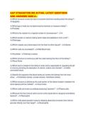 A&P STRAIGHTERLINE ACTUAL LATEST QUESTIONS&NewLine;AND ANSWERS SURE A&plus;