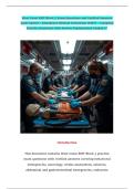 West Coast EMT Block 3 Exam Questions and Verified Answers 2026 Update &ndash; Emergency Medical Technician &lpar;EMT&rpar; &ndash; Complete Practice Questions with Answer Explanations Graded A&plus;