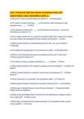 A&P STRAIGHTERLINE MAIN EXAMINATION SET&NewLine;QUESTIONS AND ANSWERS SURE A&plus;