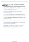 Florida CAM Exam Study Guide PDF &vert; Community Association Manager Practice Questions and Answers Complete Review