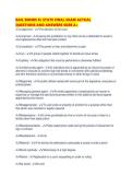 BAIL BONDS FL STATE FINAL EXAM ACTUAL QUESTIONS AND ANSWERS SURE A&period;pdf