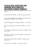 NJ BLUE SEAL QUESTIONS AND ANSWERS WITH COMPLETE SOLUTIONS ALREADY PASSED&excl;&excl;&excl;