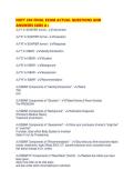 NUFT 204 FINAL EXAM ACTUAL QUESTIONS AND ANSWERS SURE A&period;pdf