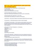 NUFT 204 LATEST COMPREHENSIVE EXAM QUESTIONS AND ANSWERS SURE A&period;pdf