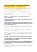 CERTIFIED REVENUE CYCLE REPRESENTATIVE EXAMS SCRIPT QUESTIONS AND ANSWERS SURE A&period;pdf&NewLine;&NewLine;