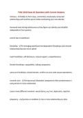 Frhd 1010 Exam &num;1 Questions with Correct Answers