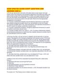 SAEM UPDATED EXAMS SCRIPT QUESTIONS AND ANSWERS SURE A&period;pdf