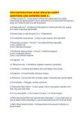 TIPS CERTIFICATION EXAM UPDATED SCRIPT QUESTIONS AND ANSWERS SURE A&period;pdf