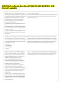 APCSP Midterm Review Questions ACTUAL UPDATED QUESTIONS AND &NewLine;CORRECT ANSWERS 