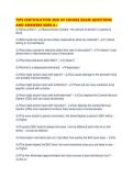 TIPS CERTIFICATION END OF COURSE EXAM QUESTIONS AND ANSWERS SURE A&period;pdf