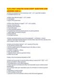 TLETA POST UPDATED EXAM SCRIPT QUESTIONS AND ANSWERS SURE A&period;pdf