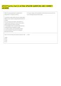 APCSP Practice Test &lpar;1&rpar; ACTUAL UPDATED QUESTIONS AND CORRECT &NewLine;ANSWERS