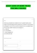CASAC EXAM PRACTICE QUESTIONS WITH COMPLETE ANSWERS