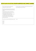 APCSP Practice Test ACTUAL UPDATED QUESTIONS AND CORRECT ANSWERS 