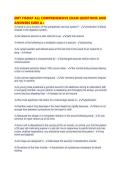 EMT FISDAP ALL COMPREHENSIVE EXAM QUESTIONS AND ANSWERS SURE A&period;pdf
