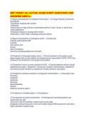 EMT FISDAP ALL ACTUAL EXAM SCRIPT QUESTIONS AND ANSWERS SURE A&period;pdf
