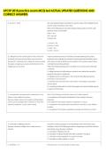 APCSP 2018 practice exam MCQ test ACTUAL UPDATED QUESTIONS AND &NewLine;CORRECT ANSWERS