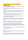 FCCS UPDATED ACTUAL EVALS QUESTIONS AND ANSWERS SURE A&period;pdf