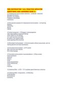 FIRE INSTRUCTOR 1 ALL PRACTICE UPDATED QUESTIONS AND ANSWERS SURE A&period;pdf
