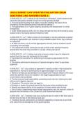 LOCAL BUDGET LAW UPDATED EVALUATION EXAM QUESTIONS AND ANSWERS SURE A&period;pdf