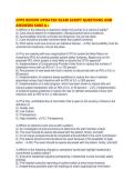 CPPS REVIEW UPDATED EXAM SCRIPT QUESTIONS AND ANSWERS SURE A&period;pdf