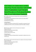 CLET Basic Law Enforcement Auxiliary Exam Prep 8&period;pdf &ndash; Offers valuable revision support with detailed practice questions that enhance understanding and improve confidence before testing&period;