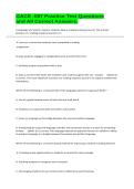GACE &colon;087 Practice Test Questions and All Correct Answers&period;