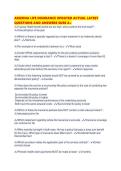 ARIZONA LIFE INSURANCE UPDATED ACTUAL LATEST QUESTIONS AND ANSWERS SURE A&period;pdf