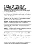 BOILER EXAM QUESTIONS AND ANSWERS WITH COMPLETYE SOLUTIONS ALREADY PASSED&excl;&excl;&excl;