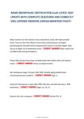 NAMS MENOPAUSE CERTIFICATION Exaṁ LATEST 2027 &NewLine;UPDATE WITH COMPLETE QUESTIONS AND CORRECTLY &NewLine;WELL DEFINED ANSWERS 100&percnt;GUARANTEED PASS&excl;&excl;