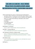 GB 350 2 &lpar;CASCIO - OLE MISS&rpar;&NewLine;PRACTICE EXAMINATION 2026&NewLine;QUESTIONS WITH ANSWERS GRADED&NewLine;A&plus;