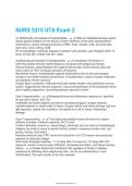 NURS 5315 UTA Exam 2 Study Guide 2026&sol;2027 &vert; Advanced Pathophysiology Questions and Answers
