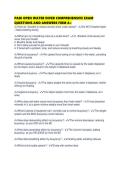 PADI OPEN WATER DIVER COMPREHENSIVE EXAM QUESTIONS AND ANSWERS FIRM A&period;pdf