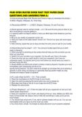 PADI OPEN WATER DIVER PAST TEST PAPER EXAM QUESTIONS AND ANSWERS FIRM A&period;pdf