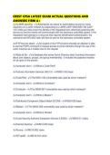 CREST CPSA LATEST EXAM ACTUAL QUESTIONS AND ANSWERS FIRM A&period;pdf