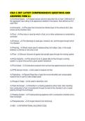 CSIA C-DET LATEST COMPREHENSIVE QUESTIONS AND&NewLine;ANSWERS FIRM A&plus;