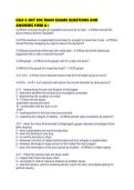 CSIA C-DET EOC MAIN EXAMS QUESTIONS AND&NewLine;ANSWERS FIRM A&plus;
